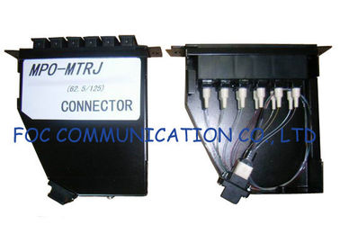 Le tableau de connexions optique de fibre pour la cassette des télécom/MPO a complètement chargé avec des tresses de MTRJ