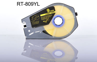 cartouche compatible de label de 9mm jaune/blanc pour l'imprimante d'identification de câble