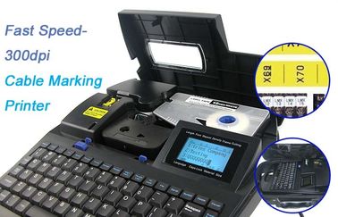 Imprimante automatique de bureau 300dpi d'inscription de câble de coupeur pour l'installation électrique