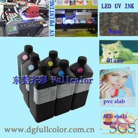 Encre durcissable menée UV de densité de couleur vive pour l'impression UV de tête d'imprimante d'Epson DX5