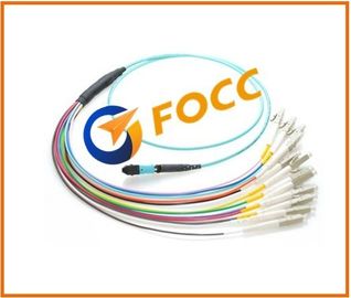 OM4 optique MPO - corde de correction de câble optique de fibre multimode de LC pour le dispositif de télécom