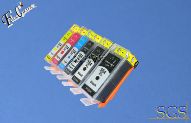 5 couleur HP 364 cartouches d'encre d'imprimerie compatibles de XL avec la cartouche faite sur commande de jet d'encre de puce