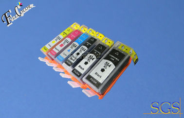 5 cartouches d'encre d'imprimerie compatibles en plastique de couleur avec la nouvelle puce pour la cartouche de jet d'encre de HP 564