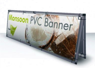Bannières extérieures faites sur commande de vinyle de PVC pour le salon commercial et l'affichage/bannière de cadre