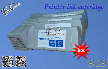 Cartouche d'encre de impression rapide de colorant de HP 81 BK C M Y 680ml pour l'imprimante de HP Desiginjet D5800 d'utilisation