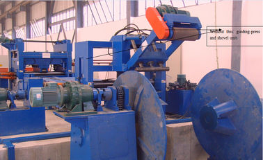 Hautes chaîne de production de poteau léger de mât/découpeuse économiques pour le poteau léger 12000mm