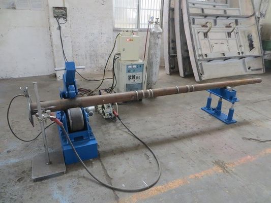Machine de soudage automatique de plaques de base pour pôle lumineux conique, mât élevé, monopole