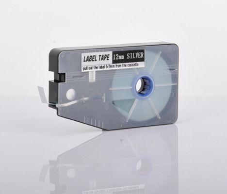 Bande 12mm de fabricant de label de lettrage d'olive pour l'installation électrique, jaune