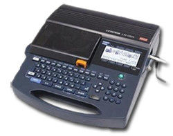 Câbles thermo-rétrécissables marquant la machine LM-390A avec de la mémoire externe d'USB