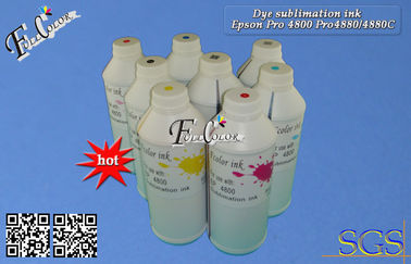 Encre de sublimation de 4880 imprimantes d'Epson d'encre d'imprimerie de Transfet de la chaleur pro