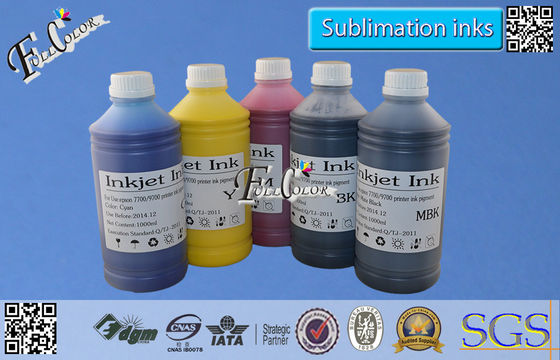 Encre d'imprimerie de transfert de chaleur pour Epson 7700 encre de sublimation de 9700 imprimantes