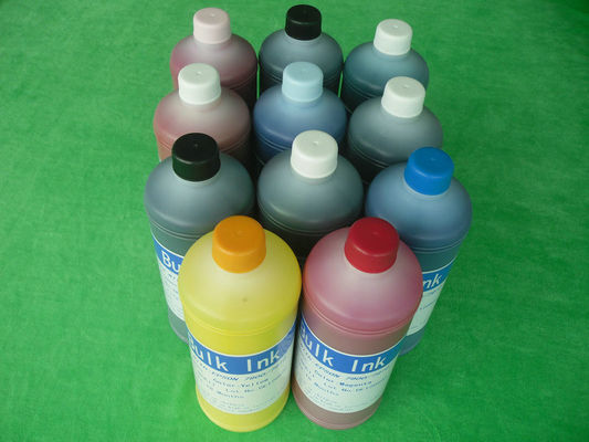 Dissolvant compatible d'Eco d'encre de colorant d'imprimante d'Epson dans des couleurs de PBK C M Y
