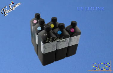 Encre durcissable menée UV de densité de couleur vive pour l'impression UV de tête d'imprimante d'Epson DX5