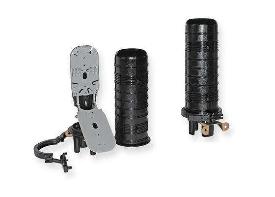 Verticale/fermeture optique d'épissure fibre de dôme, cachetage de rétrécissement de la chaleur, épissure maximum de 96 fibres
