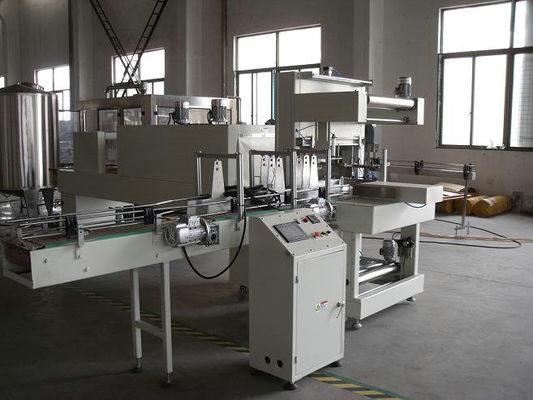 Machine à emballer de rétrécissement PE/en verre bouteille de PVC/pour la ligne remplissante de bière ou de l'eau pure