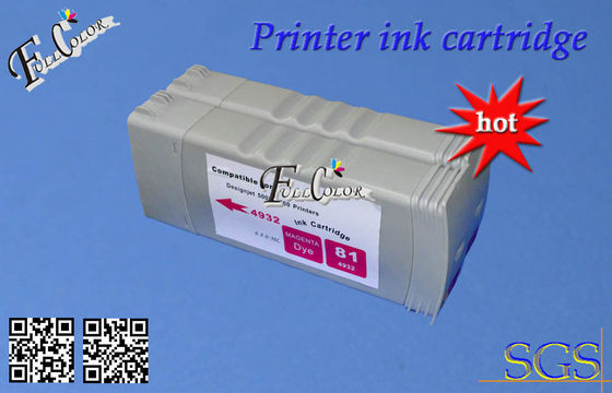 Encre d'imprimerie C4930A HP 81 de Copatible cartouche à l'encre noire de 680 ml pour l'imprimante de Desiginjet HP5000 HP5500 D5800