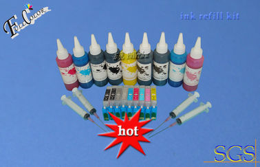 Encres d'imprimerie compatibles de pp pour les kits R3000 de recharge d'encre d'Epson