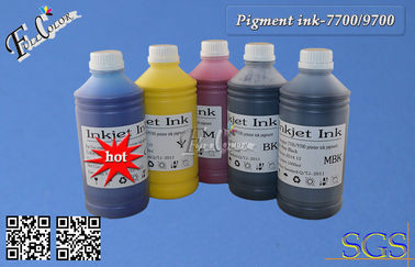 Encre d'imprimerie compatible d'examen de client de 5 étoiles pour le pro paquet de la bouteille 9710 7710 1000ml d'Epson pour le revendeur