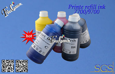 Encre d'imprimerie compatible d'examen de client de 5 étoiles pour le pro paquet de la bouteille 9710 7710 1000ml d'Epson pour le revendeur