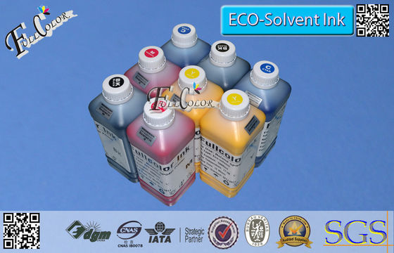 Encre dissolvante de BK/M/C/Y/LM/LC pour Xaar 500 180/360 DPI pour l'imprimante de grand format