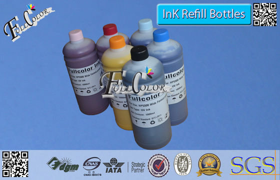 1000ml encre UV de colorant de la recharge HP83 pour HP Designjet 5500 séries d'imprimante de couleur vive d'impression en soie