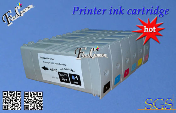 Cartouche d'encre de impression rapide de colorant de HP 81 BK C M Y 680ml pour l'imprimante de HP Desiginjet D5800 d'utilisation