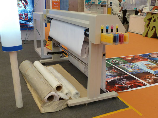 Imprimante dissolvante d'A-Starjet Eco avec la largeur d'impression de la couleur 1.52M de la tête d'impression d'Epson DX5.5 CMYK