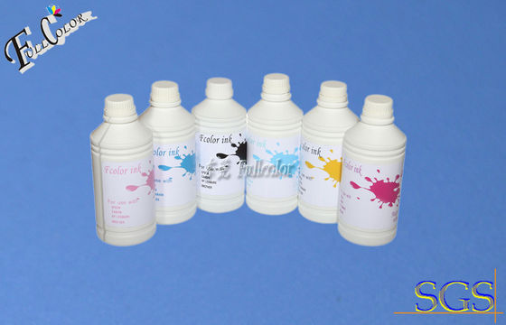 Le colorant lisse de l'eau de recharge d'impression de 6 couleurs a basé l'encre pour Canon W7200 W8200 W8400