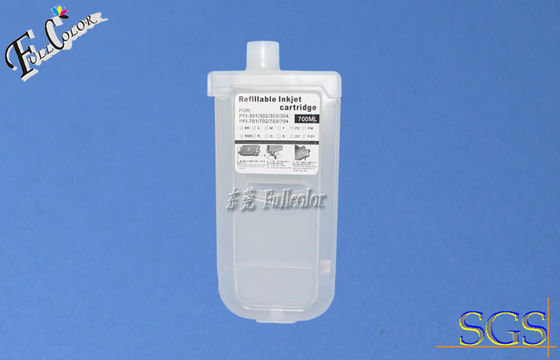 IPF large 8300 de Canon de format de PFI 704 8310 couleurs rechargeables vides du réservoir 700ml 8 d'encre d'imprimante