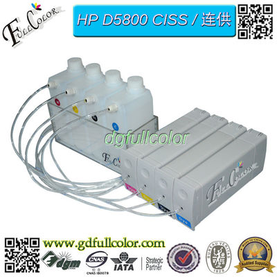 Circuit d'alimentation continu compatible d'encre de l'imprimante BK C M Y de CISS HP Designjet D5800 de DIY HP81