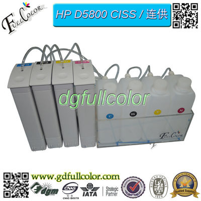 Circuit d'alimentation continu compatible d'encre de l'imprimante BK C M Y de CISS HP Designjet D5800 de DIY HP81