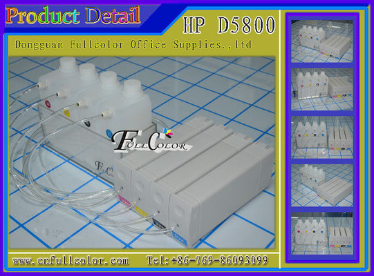 Circuit d'alimentation continu compatible d'encre de l'imprimante BK C M Y de CISS HP Designjet D5800 de DIY HP81