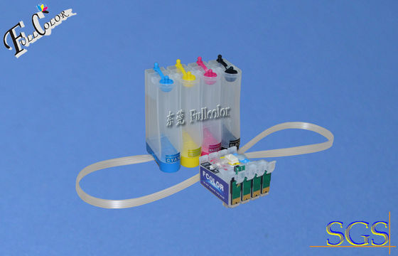 Circuit d'alimentation continu d'encre de CISS pour la cartouche de CISS d'imprimante à jet d'encre du bureau BX305F de stylet d'Epson par la couleur T1281-4 CIS