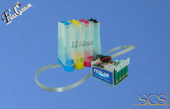 Circuit d'alimentation continu compatible d'encre de CISS pour les kits cis de cartouche d'encre de l'epson T1241 T1242 T1243 T1244