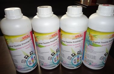 Encre d'imprimerie de sublimation de colorant de tissu de Digital pour la tête d'impression d'Epson sans confiture de bec