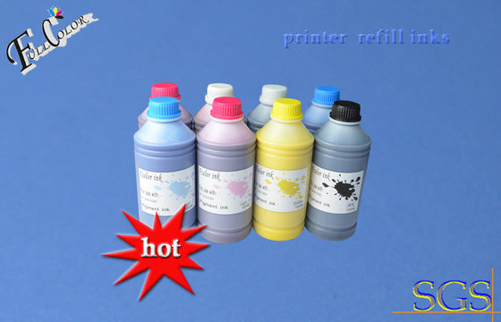 L'encre large de colorant d'imprimante de format de 8 couleurs, les encres imperméables pour la cartouche d'encre hp70 remplissent des encres de colorant