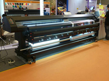 L'imprimante dissolvante 77802L de grand format de 4 couleurs doublent dégrossi pour la bannière de câble