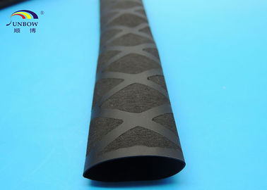 Tuyauterie craintive de la chaleur de tube de rétrécissement de la chaleur de polyoléfine de mur de Tnin diamètre intérieur de 15mm - de 50mm