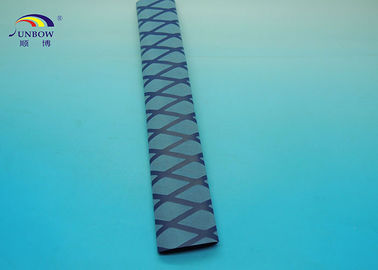 Tuyauterie craintive de la chaleur de tube de rétrécissement de la chaleur de polyoléfine de mur de Tnin diamètre intérieur de 15mm - de 50mm