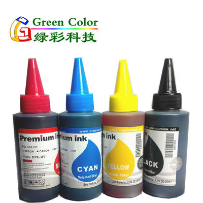 Encre de colorant à solvant ou de colorant pour Canon populaire pour le marché de l'Amérique du Sud bon et stable