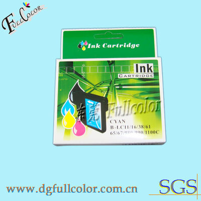 Cartouche d'encre LC10/LC970/LC1000 rechargeable pour l'imprimante du frère DCP-130C