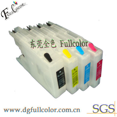 Cartouche d'encre LC10/LC970/LC1000 rechargeable pour l'imprimante du frère DCP-130C